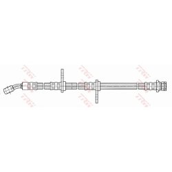 Flexible de frein TRW PHD498 pour HONDA CIVIC OE 46431-SR0-931 TRW