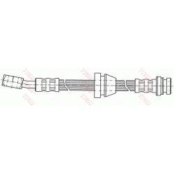 Brake Hose TRW PHD499 OE Ref 96316525