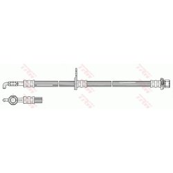 Brake Hose TRW PHD533 OE Ref 90947-02D23
