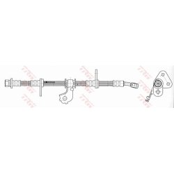Flexible de frein TRW PHD550 pour HONDA CIVIC OE 01465-SR3-020 TRW