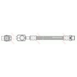 Brake Hose TRW PHD557 OE Ref 4B0 611 775 C