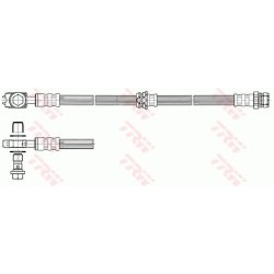 Flexible de frein TRW PHD560 pour SKODA, VW SUPERB, CC, PASSAT OE 3AA611701A