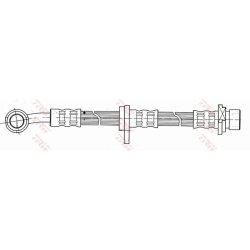 Flexible de frein TRW PHD577 pour HONDA LOGO OE 01464-S2G-000 TRW