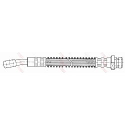 Flexible de frein TRW PHD611 pour HYUNDAI SONATA OE 58732-34001 TRW