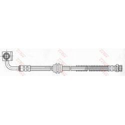 Flexible de frein TRW PHD631 pour KIA CARNIVAL OE 0K56A-43980A TRW