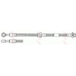 Flexible de frein TRW PHD668 pour NISSAN PRIMERA OE 46210-AV710 TRW