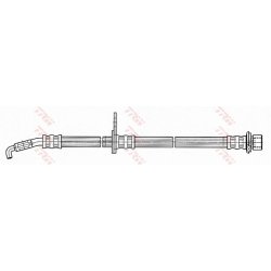 Flexible de frein TRW PHD686 pour TOYOTA COROLLA OE 90947-02914 TRW