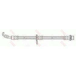 Flexible de frein TRW PHD696 pour TOYOTA CELICA, CORONA OE 90947-02762
