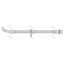 Flexible de frein TRW PHD696 pour TOYOTA CELICA, CORONA OE 90947-02762 TRW