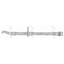 Flexible de frein TRW PHD913 pour TOYOTA MR2 OE 90947-02B63 TRW