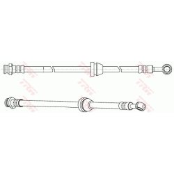Brake Hose TRW PHD947 OE Ref 96534545