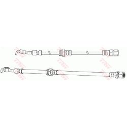 Brake Hose TRW PHD948 OE Ref 96404803