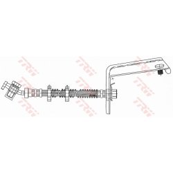Flexible de frein TRW PHD963 pour LAND ROVER DISCOVERY OE SHB101170 TRW