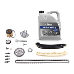 Timing Chain Kit VAICO V10-10025 OE Ref 03D 109 158 C kit1