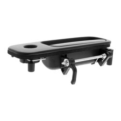 Poignée de porte VAICO V10-5243 pour VW GOLF, LUPO, POLO OE 1J6827565A