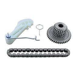 Oil Pump Drive Chain Set VAICO V10-5855 OE Ref 06K 115 225 C