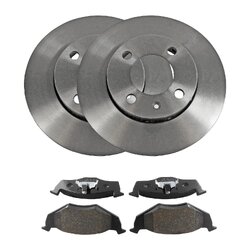 Brake Disc Kit VAICO V10-6655 OE Ref 6N0 698 151 C