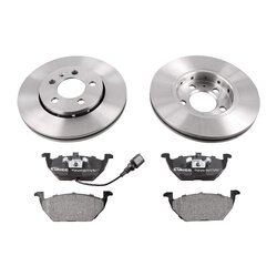 Brake Disc Kit VAICO V10-90001 OE Ref 1J0698151P