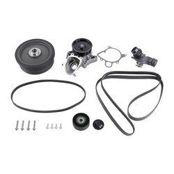 Water Pump V Ribbed Belt Set VAICO V20-50104-BEK OE Ref 7 791 833