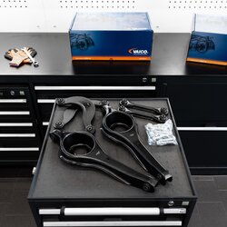 Kit de bras de suspension arrière VAICO V25-7073 pour FORD FOCUS OE 1061668kit VAICO