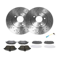 Brake Disc Kit VAICO V30-3685 OE Ref A 246 421 25 12 kit