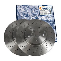 Disque de frein VAICO V30-80005 pour MERCEDES CLASSE C, CLASSE E OE 0004211112 VAICO