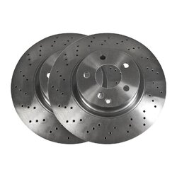 Brake Disc VAICO V30-80011 OE Ref 221 421 10 12
