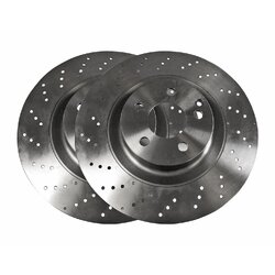 Brake Disc VAICO V30-80090 OE Ref A 221 421 00 12