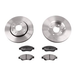 Kit de disques de frein VAICO V42-0872 pour CITROËN, PEUGEOT, TOYOTA VAICO