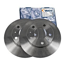 Disque de frein VAICO V42-80006 pour CITROËN, FIAT, PEUGEOT OE 1612435480 VAICO