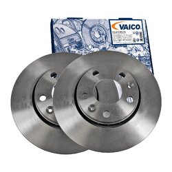 Disque de frein VAICO V46-80017 pour DACIA, NISSAN, RENAULT OE 4020600Q0L VAICO