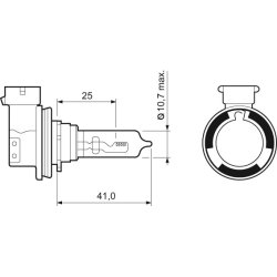 Ampoule de feu de virage VALEO 032011 pour AUDI, CHRYSLER, CITROEN et plus encore... VALEO