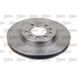 Disque de frein VALEO 186496 pour HOLDEN, VAUXHALL, SAAB OE 569047 VALEO
