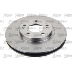 Disque de frein VALEO 186824 pour HYUNDAI SANTA OE 51712-26100 VALEO