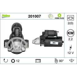 Starter Motor VALEO 201007 OE Ref 1606413580