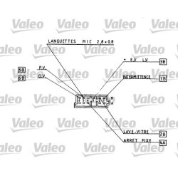 Steering Column Switch VALEO 251160