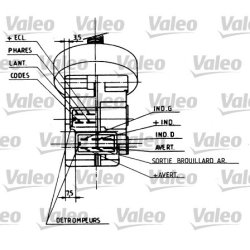 Steering Column Switch VALEO 251212 OE Ref 625340