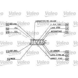 Steering Column Switch VALEO 251266 OE Ref 623961