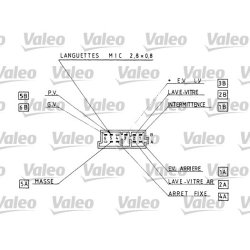 Steering Column Switch VALEO 251270 OE Ref 6239G6