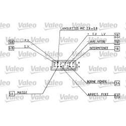 Steering Column Switch VALEO 251286 OE Ref 6239A4