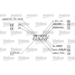 Steering Column Switch VALEO 251287 OE Ref 623957