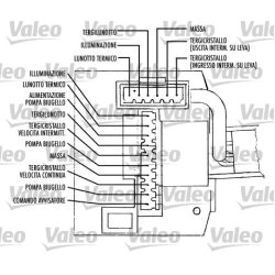 Steering Column Switch VALEO 251389 OE Ref 182342080