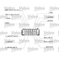 Steering Column Switch VALEO 251436 OE Ref 7701040729