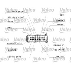 Steering Column Switch VALEO 251437 OE Ref 7701040730