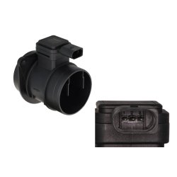 Capteur de débit d'air massique VALEO 253743 pour AUDI, SEAT, SKODA, VW VALEO