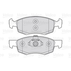 Jeu de plaquettes de frein VALEO 301017 pour DACIA, RENAULT, référence d'origine 6001549803