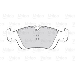 Jeu de plaquettes de frein VALEO 301018 pour BMW, DE LA CHAPELLE OE 1160356