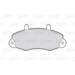 Jeu de plaquettes de frein VALEO 301036 pour FORD TRANSIT OE 1074971