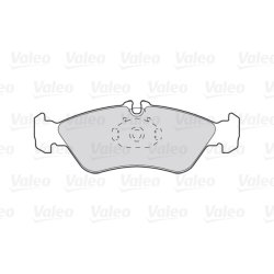 Jeu de plaquettes de frein VALEO 301046 pour MERCEDES, VW SPRINTER, LT OE 0024204020