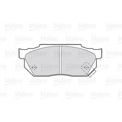 Jeu de plaquettes de frein VALEO 301047 pour HONDA OE 45022-SA5-000